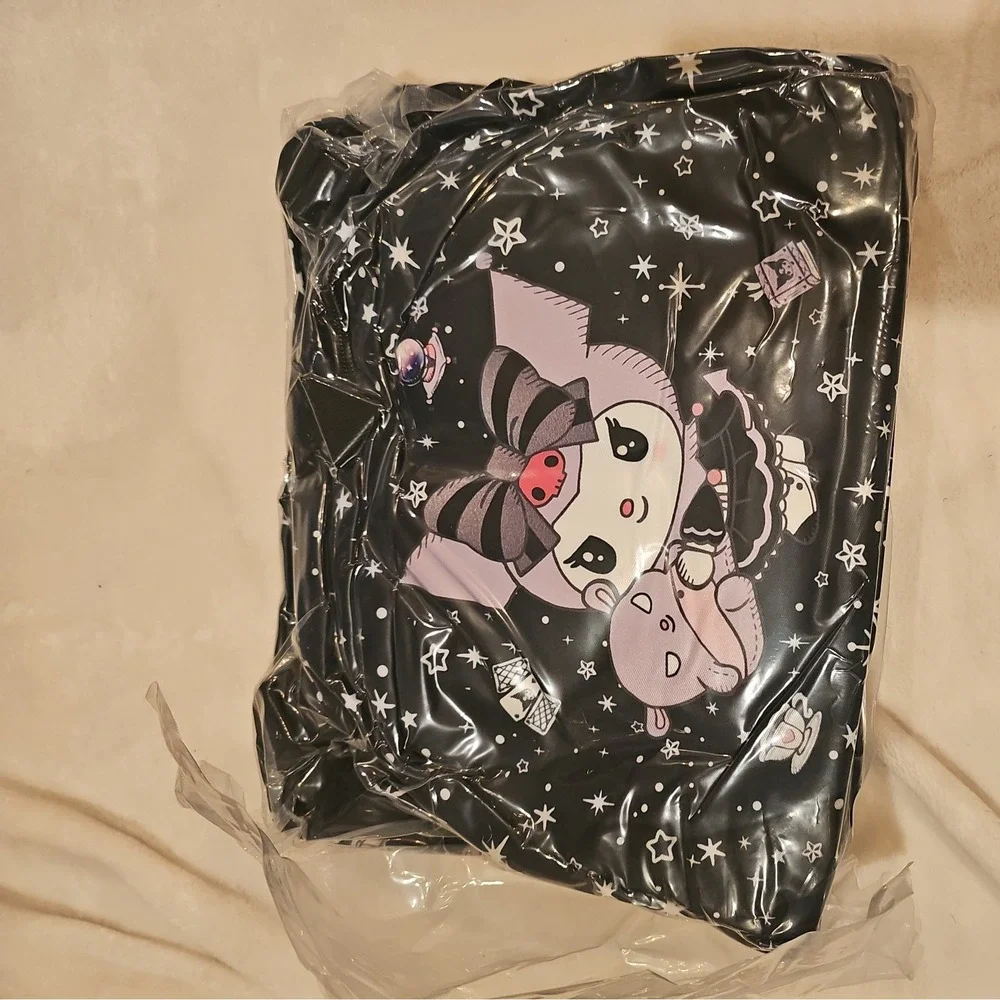 Colorful‎ Kuromi Cute Black Backpack Bag - New
